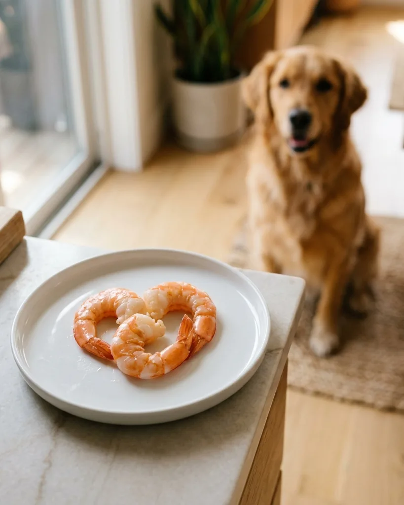 Close-up illustrating the Short Answer: Plain Cooked Shrimp Is Fine in Small Amounts