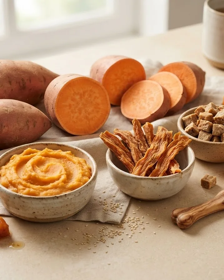 Close-up illustrating what Sweet Potatoes Actually Give Your Dog